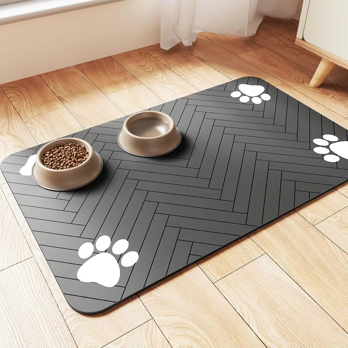 PettyBoo Pet Feeding Mat-Absorbent