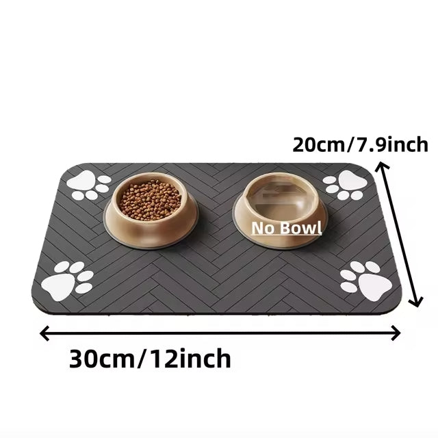 PettyBoo Pet Feeding Mat-Absorbent